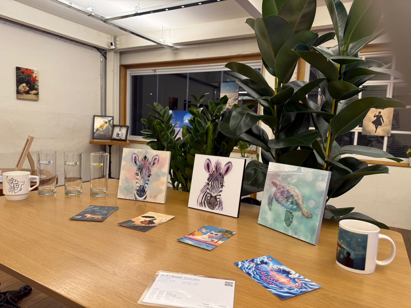 AI Art Busan 1회차 전시회 현장 1